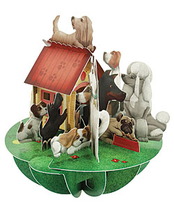 Dogs & Kennel Card Dogs & Kennel Card