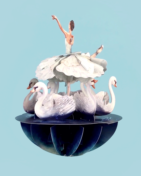 Swan Lake Card Swan Lake Card