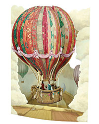 Hot Air Balloon Card