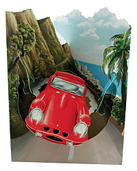 Sports Car Card Sports Car Card