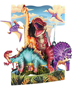 Land Of The Dinosaurs Card Land Of The Dinosaurs Card