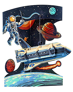 Space Shuttle Card Space Shuttle Card