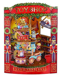 Christmas Toy Shop Card Christmas Toy Shop Card