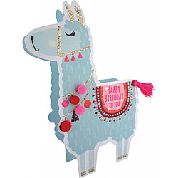 Birthday Llama Card Birthday Llama Card