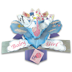 Baby Girl Card