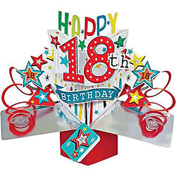 18th Birthday Card 18th Birthday Card