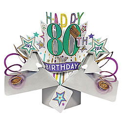 80th Birthday Card 80th Birthday Card