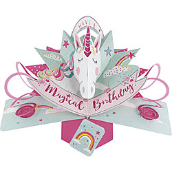 Unicorn Birthday Card