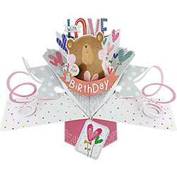 Birthday Bear Card Birthday Bear Card