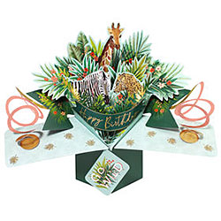 Wild Animals Birthday Card Wild Animals Birthday Card
