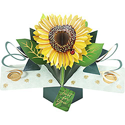 Just For You Card (Sunflowers)