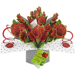 Red Roses Card