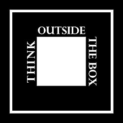 Think Outside The Box Card Think Outside The Box Card