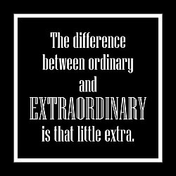 The Difference Between Ordinary and Extraordinary Card The Difference Between Ordinary and Extraordinary Card