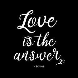 Love Is The Answer Card Love Is The Answer Card