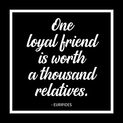 One Loyal Friend Card