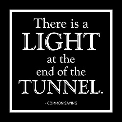 Light At The End Of The Tunnel Card Light At The End Of The Tunnel Card