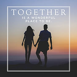 Together (Mountain Sunrise) Greeting Card Together (Mountain Sunrise) Greeting Card
