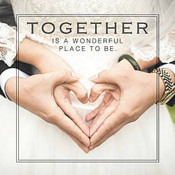 Together (Wedding) Greeting Card Together (Wedding) Greeting Card