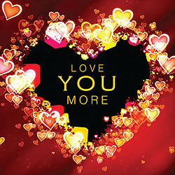 Love You More Greeting Card Love You More Greeting Card