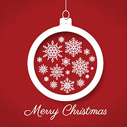 Snowflake Ornament Greeting Card Snowflake Ornament Greeting Card