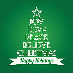 Christmas Tree Greeting Card Christmas Tree Greeting Card