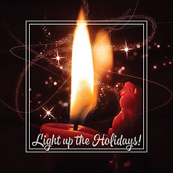 Light Up The Holidays Greeting Card
