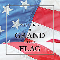 Grand Old FlagGreeting Card