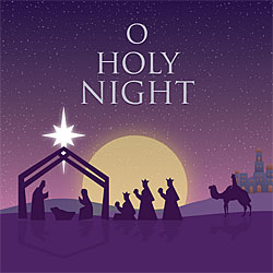 O Holy Night Greeting Card