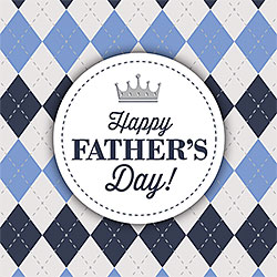 Father's Day Argyle Card Father's Day Argyle Card
