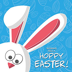 Hoppy Easter Card