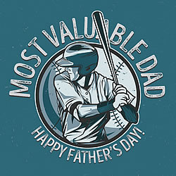 Most Valuable Dad Card