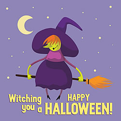 Witching You Card Witching You Card