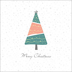 Modern Merry Christmas Tree Modern Merry Christmas Tree