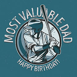 Most Valuble Dad Birthday Card Most Valuble Dad Birthday Card