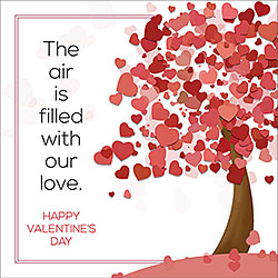The Air Is Filled With Our Love Card The Air Is Filled With Our Love Card