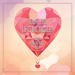 Your Love Lifts Me Higher Card Your Love Lifts Me Higher Card