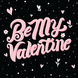 Be My Valentine Card