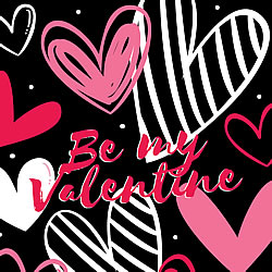 Be My Valentine Card