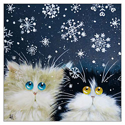 Snowflakes Card Snowflakes Card