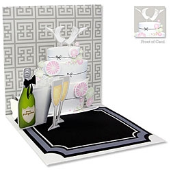 Black, White & Silver Card Black, White & Silver Card