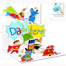Dad, You're a Hero! Card Dad, You're a Hero! Card