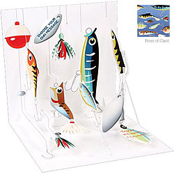 Fishing Lures Card Fishing Lures Card