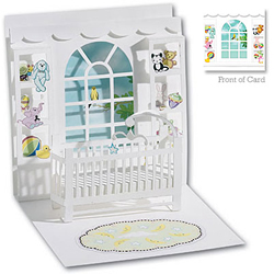 Baby Crib Card