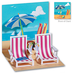 Beach Chairs Card