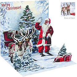 Jolly Santa Card