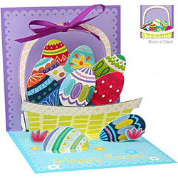 Easter Egg Basket Card
