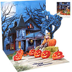 Spooky Hallow-Night Card