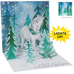 Magical Christmas Light Card Magical Christmas Light Card