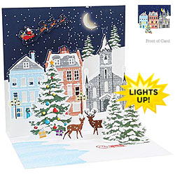 Village Glow Light Card